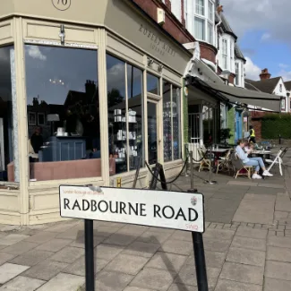 radbourne-road-sign